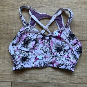 Nursing sports bra